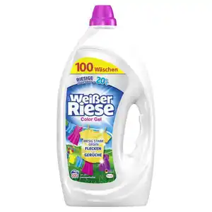 WEISSER RIESE Waschmittel XXL, Color Gel