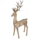 Bild 1 von Lumineo LED Rentier Figur 180 cm Goldfarben Dimmbar