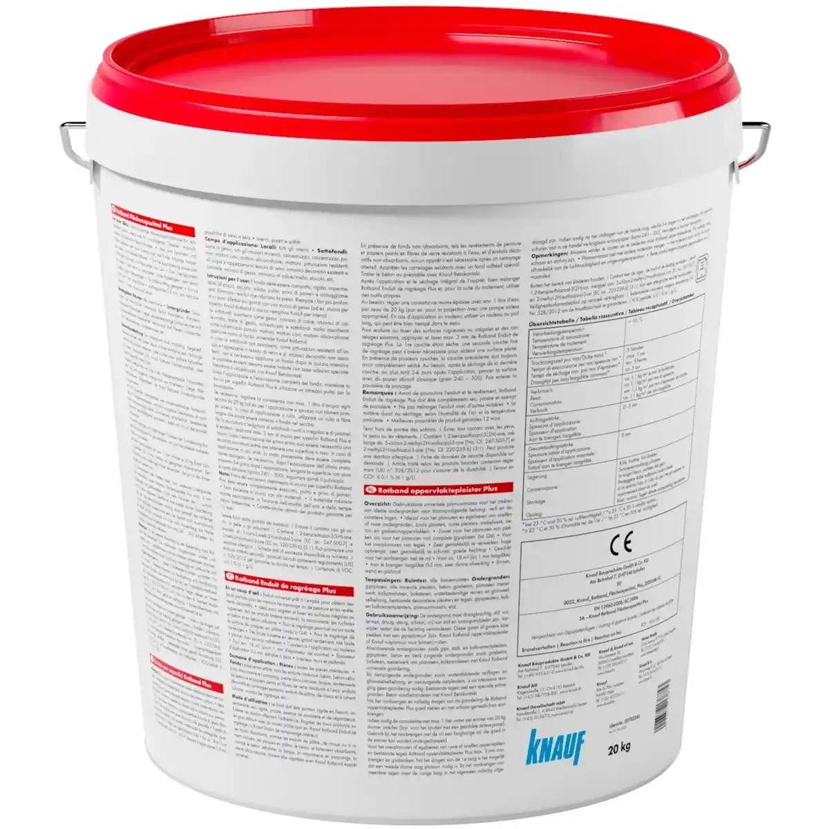 Bild 2 von Knauf Rotband Flächenspachtel Plus 20 kg