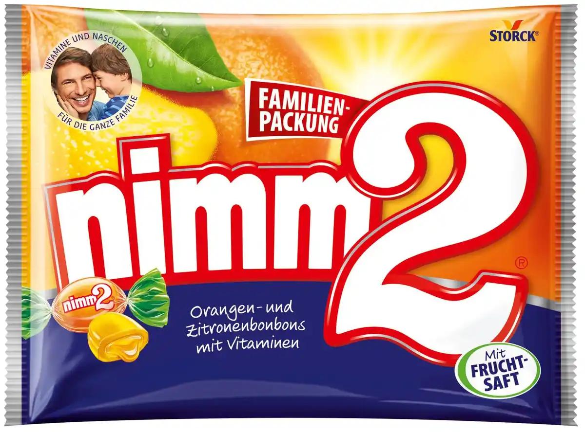 Bild 1 von STORCK Nimm2 Fruchtbonbons, Soft oder Lollies, 200 - 429-g-Packg.