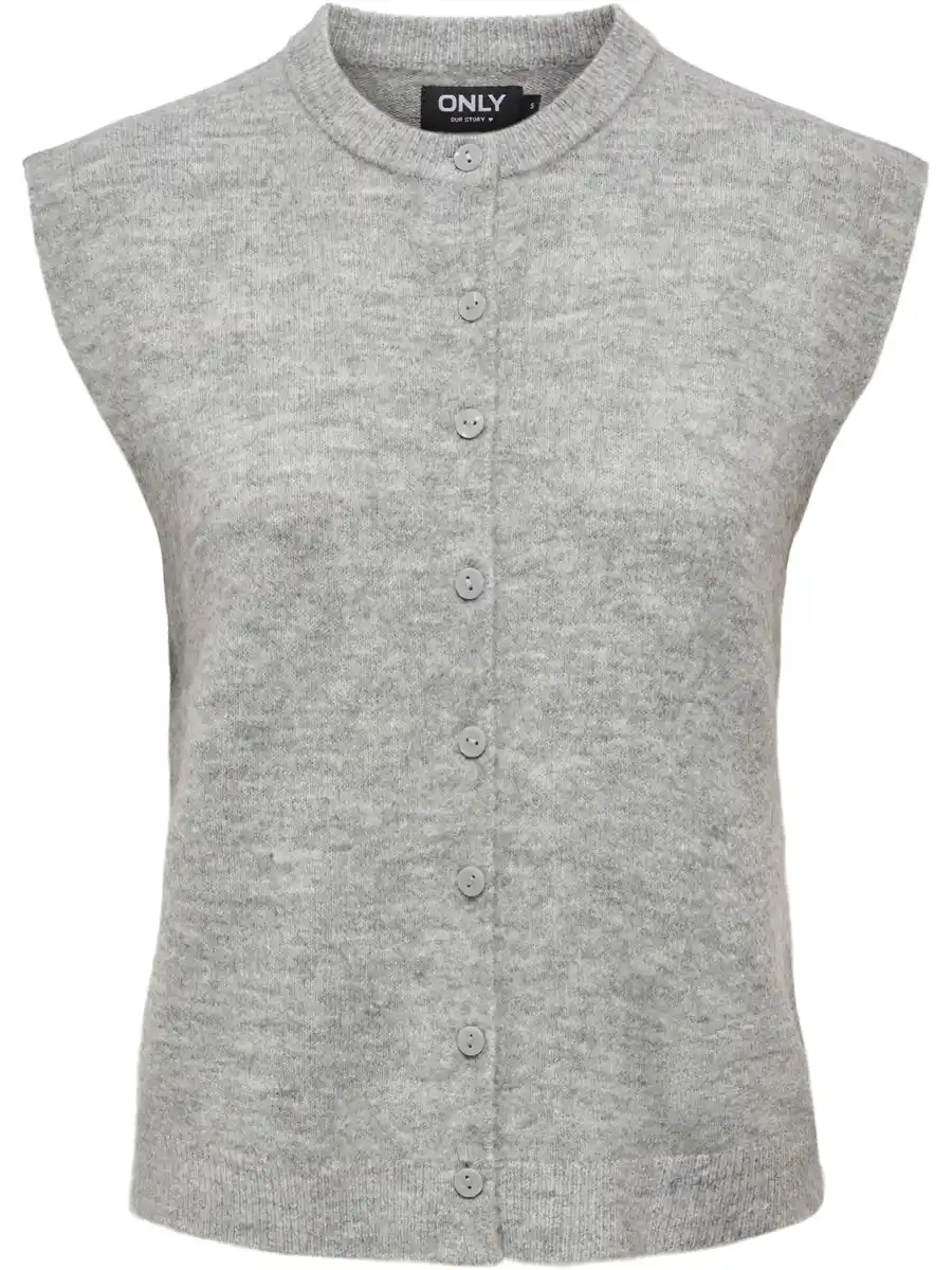 Bild 1 von Only ONLSIMONI VEST KNT NOOS Strickweste Grau
