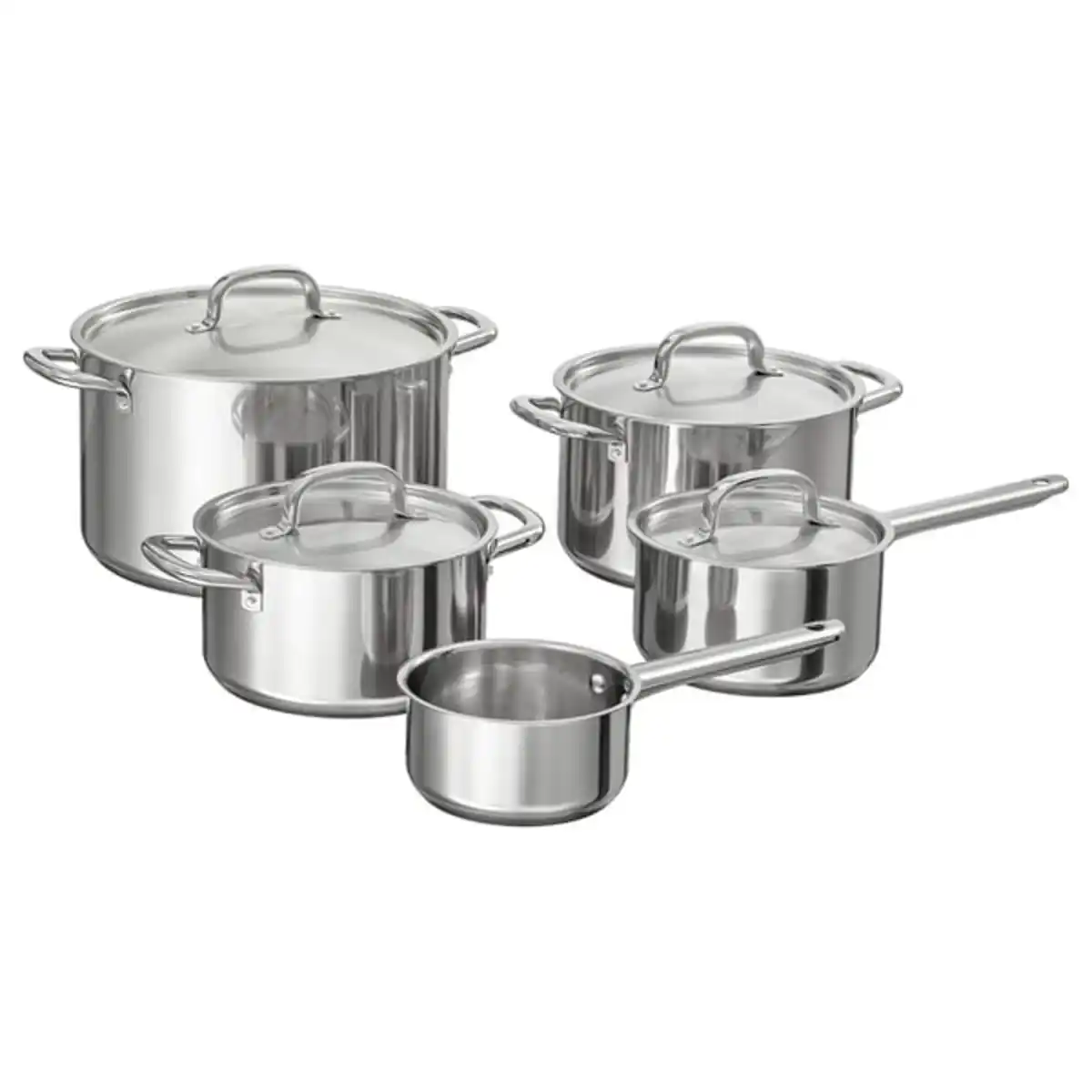 Bild 1 von IKEA 365+ Kochgeschirr 9-tlg., Edelstahl