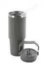 Bild 2 von Thermobecher, Edelstahl, 900ml Grau
