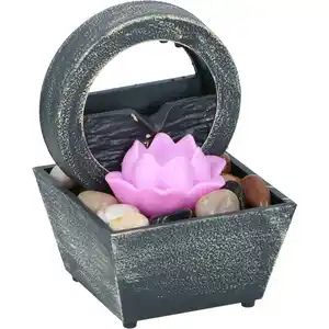 LED-Tischbrunnen Lotus