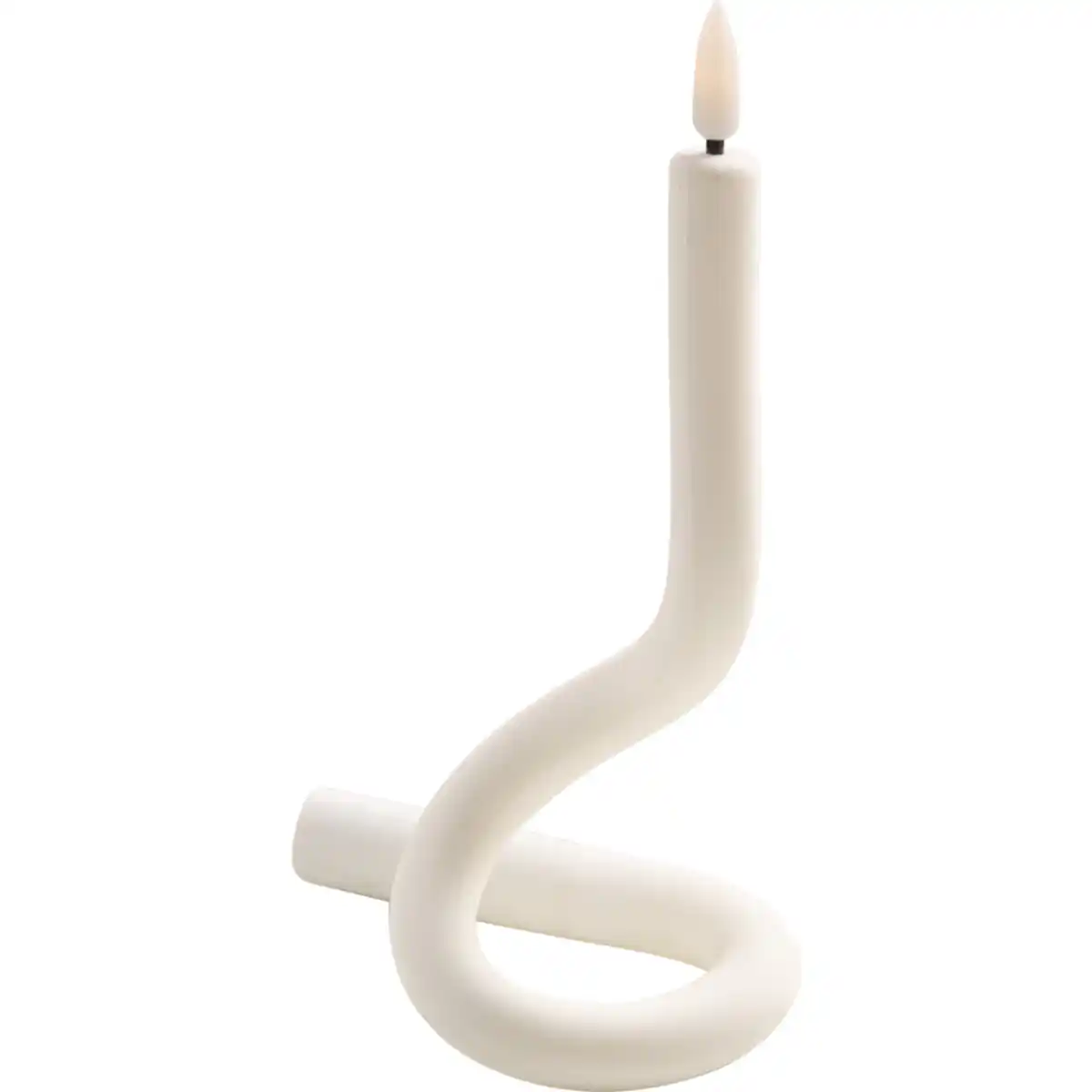 Bild 1 von LED-Kerze flexibel 41 cm, Akkubetrieb, USB-aufladbar, weiß