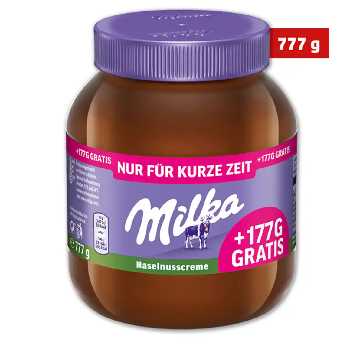 Bild 1 von MILKA Haselnusscreme*
