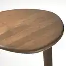 Bild 3 von UGGLERUM Couch-/Beistelltisch, 2er-Set, Nussbaumfurnier/braun