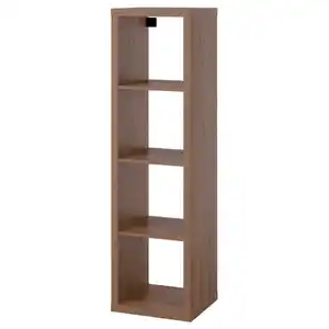 KALLAX Regal, braun Nussbaumnachbildung, 42x147 cm