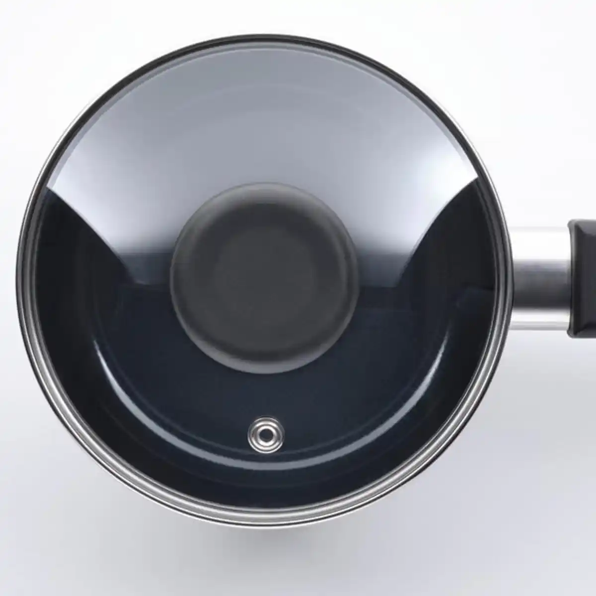 Bild 3 von MIDDAGSMAT Kasserolle mit Deckel, Antihaftbeschichtung Klarglas/Edelstahl, 1 l