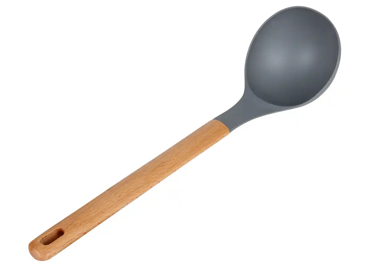 Bild 1 von Suppenkelle Kunststoff mit Holzgriff