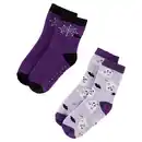 Bild 1 von L&D Kinder Anti-Rutsch Socken, Lila, 23/26