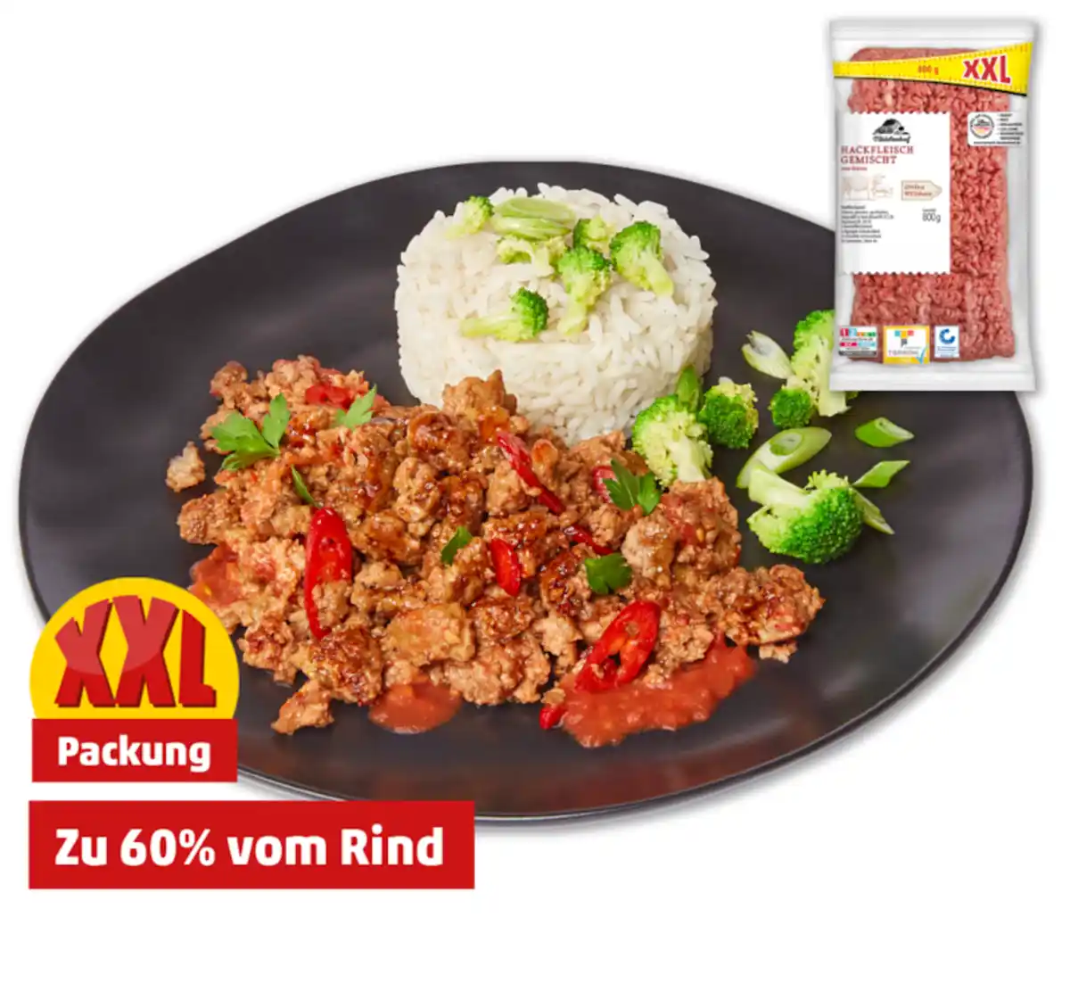 Bild 1 von MÜHLENHOF Frisches Hackfleisch gemischt*