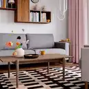 Bild 3 von UGGLERUM Couchtisch, Nussbaumfurnier, 130x65 cm
