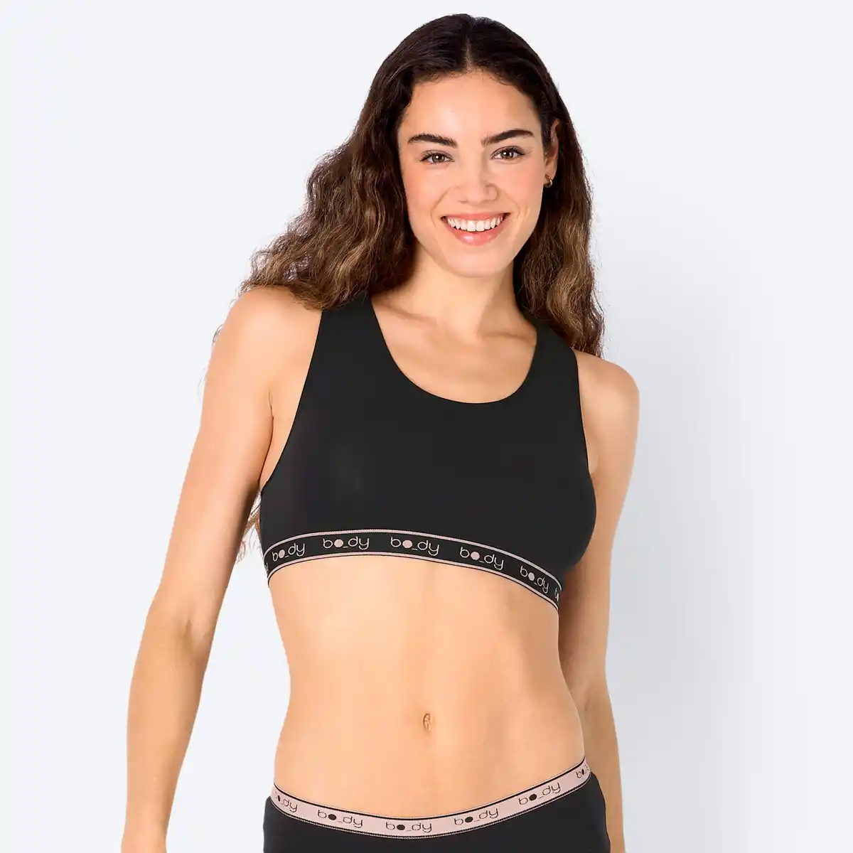 Bild 1 von Teener-Mädchen-Bustier mit hohem Baumwollanteil, 2er-Pack