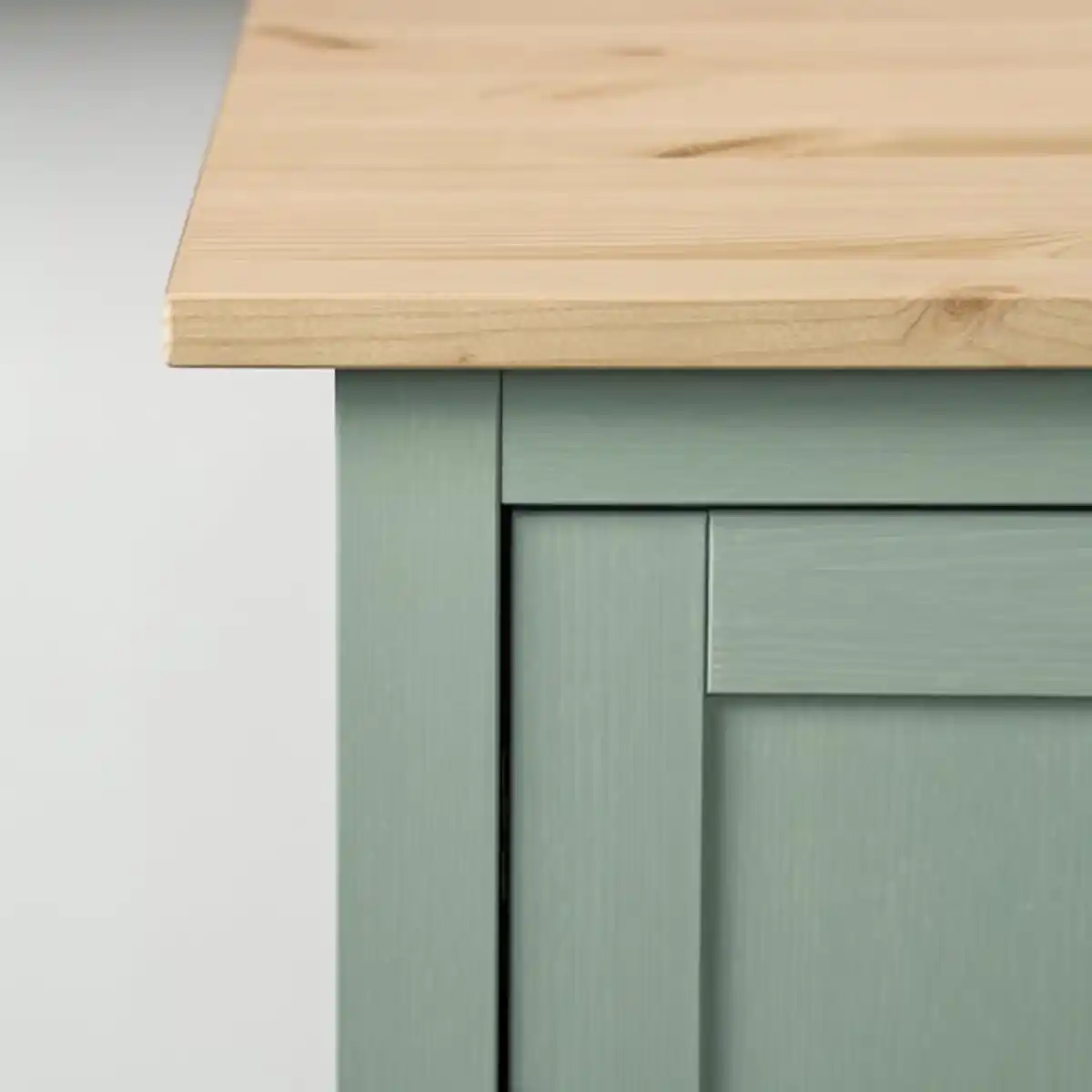 Bild 4 von HEMNES Sideboard, graugrün/hellbraun lasiert, 157x88 cm