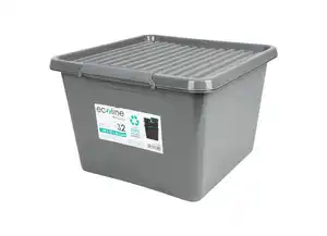 Aufbewahrungsbox 100% recycelter Kunststoff