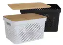 Bild 1 von Aufbewahrungsbox Kunststoff mit Bambusdeckel