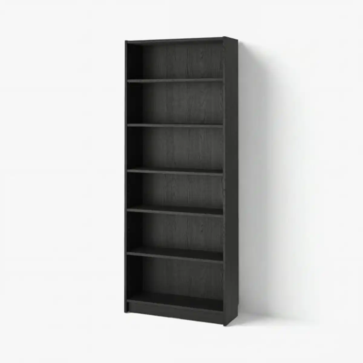 Bild 1 von BILLY Bücherregal, schwarz Eichenachbildung, 80x28x202 cm