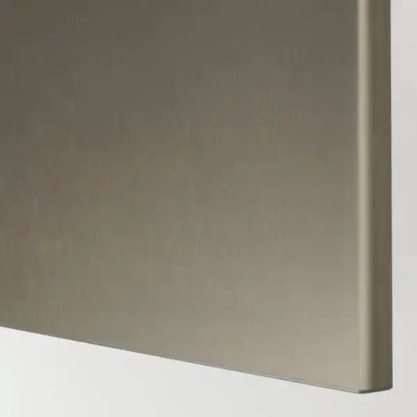 Bild 2 von RIKSVIKEN Tür, hell bronzefarben, 60x64 cm