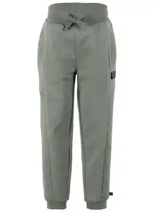 Jungen Jogginghose in melierter Optik Grün