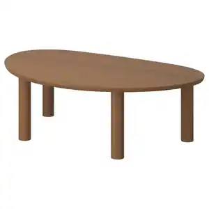ÖRTRÄSK Couchtisch, braun Eschenfurnier, 110x68 cm