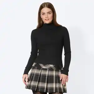 Damen-Pullover mit Rollkragen