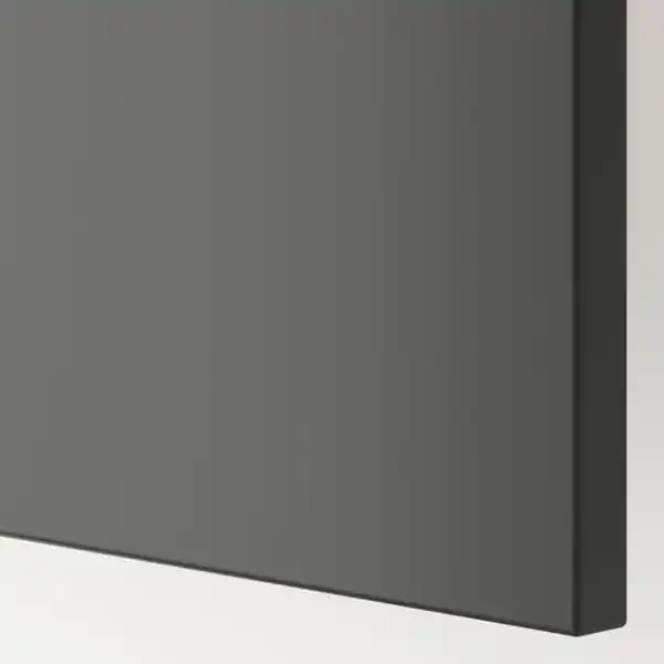 Bild 2 von BESTÅ Aufbewahrung mit Schubladen, weiß Lappviken/Stubbarp/Fällsvik anthrazit, 180x42x74 cm