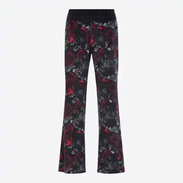 Bild 2 von Damen-Loungehose mit Rosen-Allover-Print