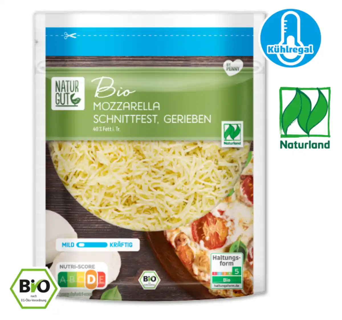 Bild 1 von NATURGUT Bio Reibekäse*