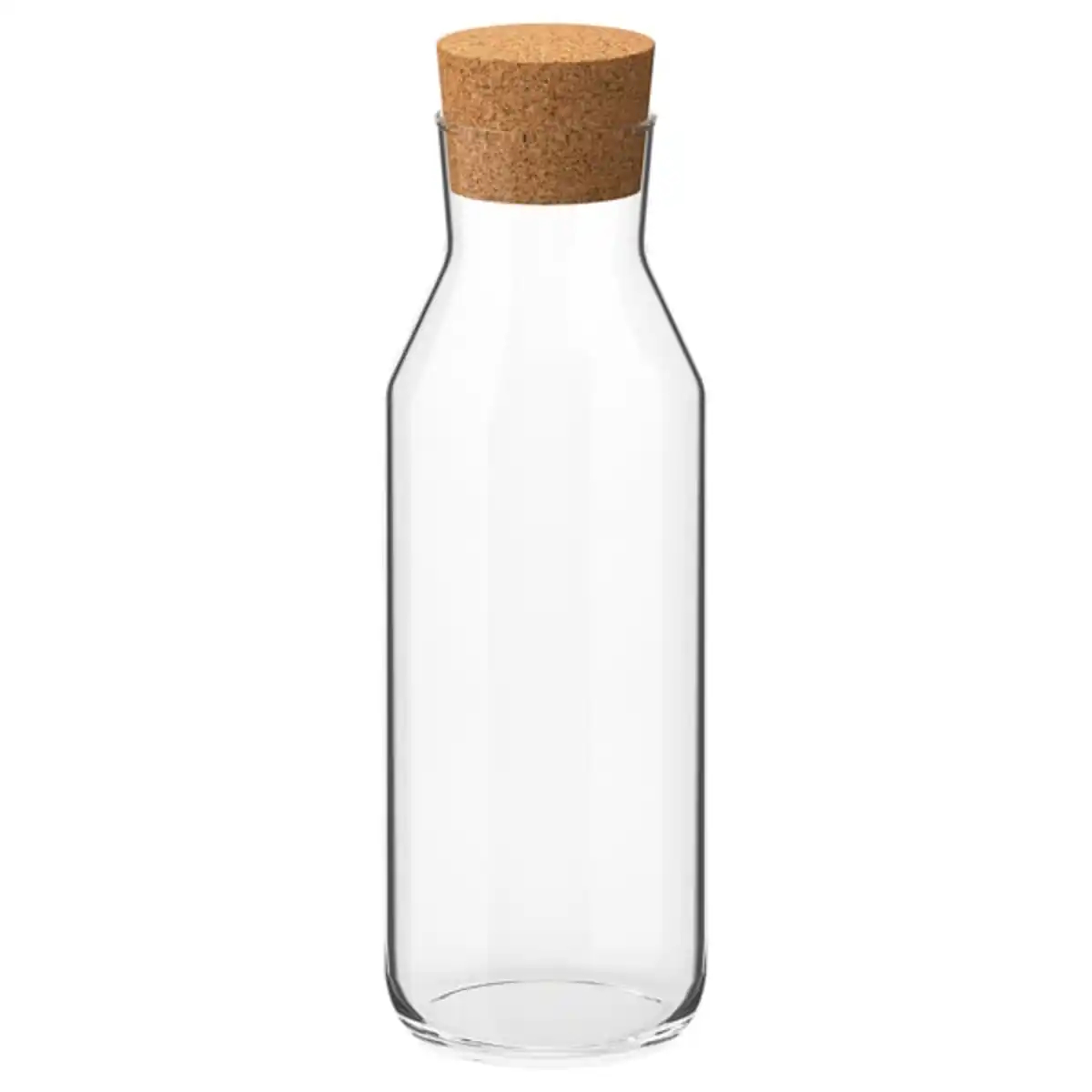 Bild 1 von IKEA 365+ Karaffe mit Stöpsel, Klarglas/Kork, 1 l