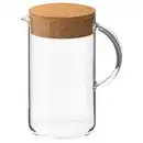 Bild 1 von IKEA 365+ Kanne mit Deckel, Klarglas/Kork, 1.5 l