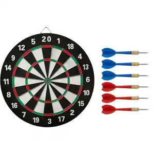 Dartscheibe Ø 45 cm inklusive 6 Pfeilen