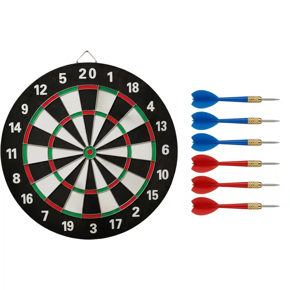 Bild 1 von Dartscheibe Ø 45 cm inklusive 6 Pfeilen