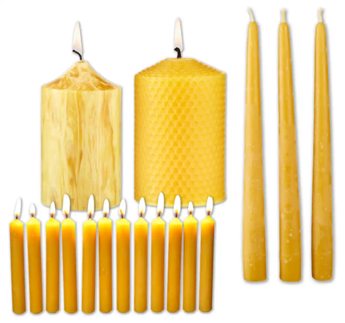 Bild 1 von Bienenwachskerzen*