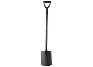 Ergonomic Flachspaten pulverbeschichtet
