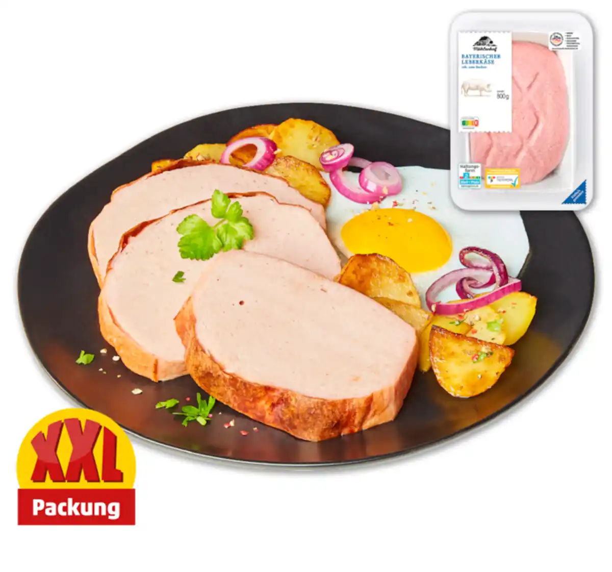 Bild 1 von MÜHLENHOF Frischer bayerischer Leberkäse*