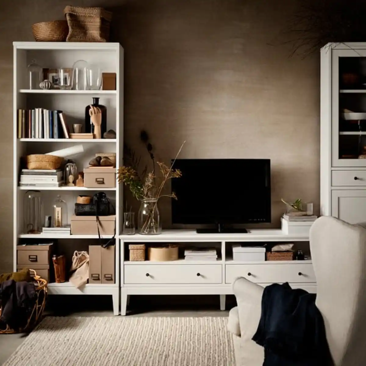 Bild 4 von IDANÄS Bücherregal, weiß, 81x39x211 cm