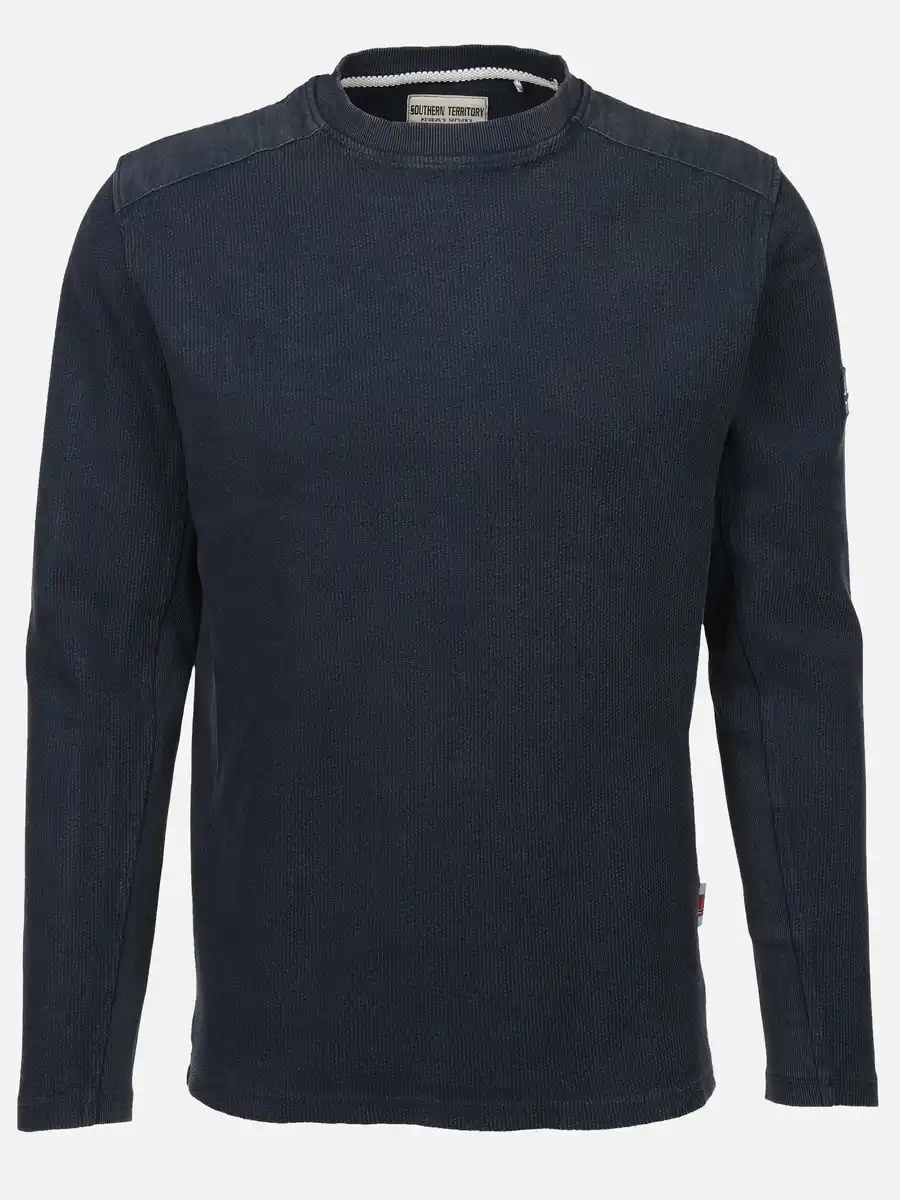 Bild 1 von Herren Struktur Pullover Blau