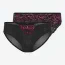 Bild 1 von Damen-Brazil-Slip mit Spitze, NKD-VIKTORIA, 2er-Pack