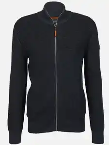 Herren Strickcardigan mit Reißverschluss Blau