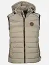 Bild 1 von Herren Steppweste mit Kapuze Beige