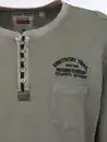 Bild 3 von Herren Henleyhirt mit aufgesetzter Brusttasche Grau