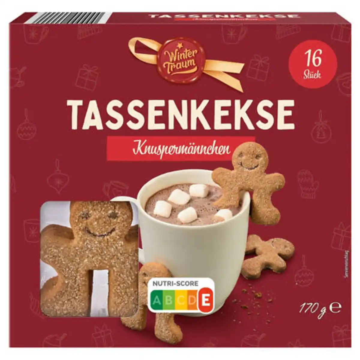 Bild 1 von WINTERTRAUM Tassenhänger Knuspermännchen 170 g