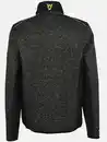 Bild 2 von Herren Strickfleecejacke mit vielen Details Schwarz