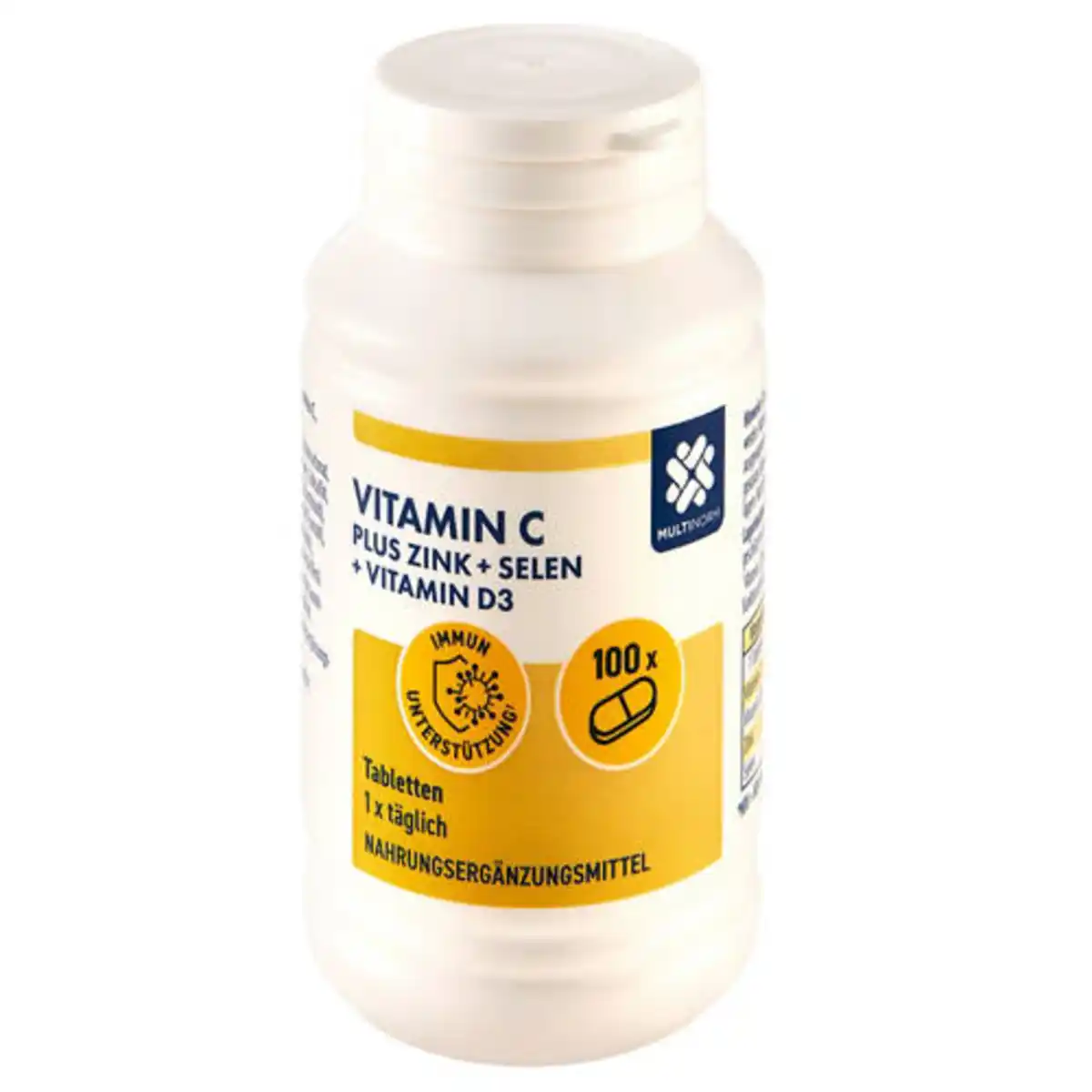 Bild 1 von MULTINORM Vitamin C plus Zink + Selen + Vitamin D3, 110 g