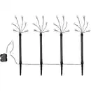Bild 1 von LED-Gartenleuchtstäbe "Stern", 4er-Set