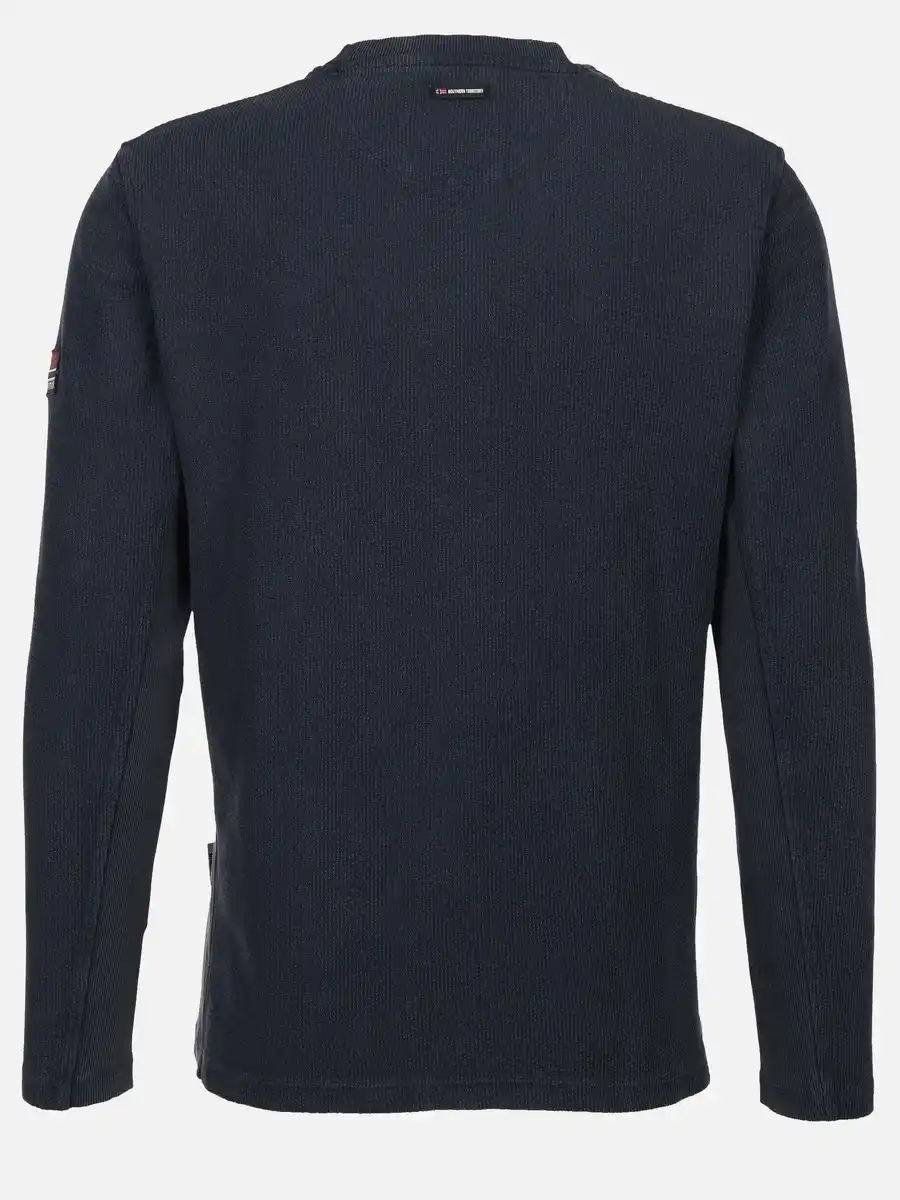 Bild 2 von Herren Struktur Pullover Blau