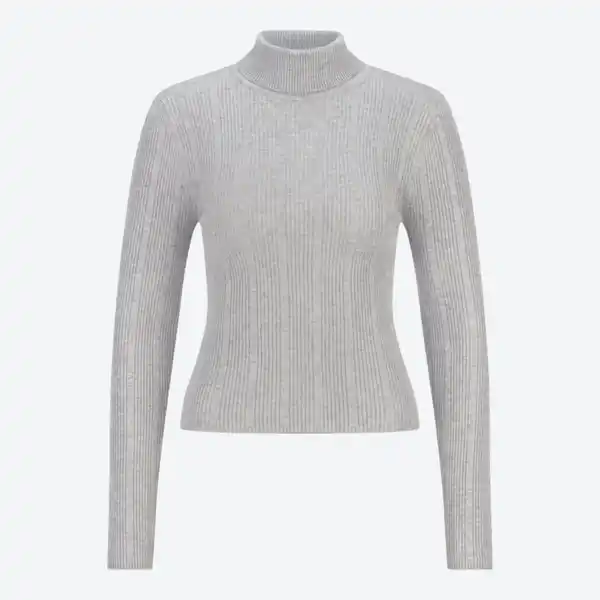Bild 2 von Damen-Pullover mit Rollkragen