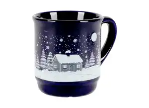 Weihnachtsbecher mit Eichstrich