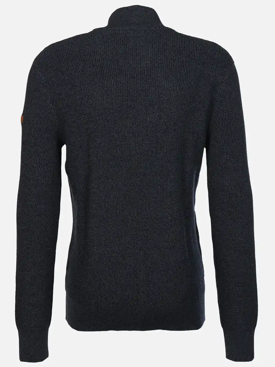 Bild 2 von Herren Strickcardigan mit Reißverschluss Blau